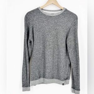 Me Undies French Terry Gray 
Large Sweater